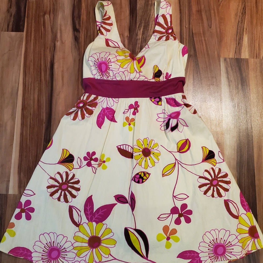 Tie back dress